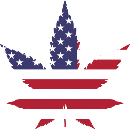 US cannabis leaf